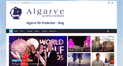 Desktop Screenshot of algarve-entdecker.com